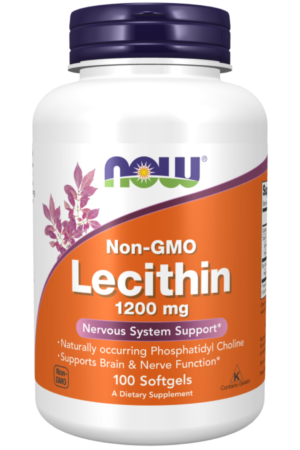 Now Lecithin Capsules 1200mg 100's